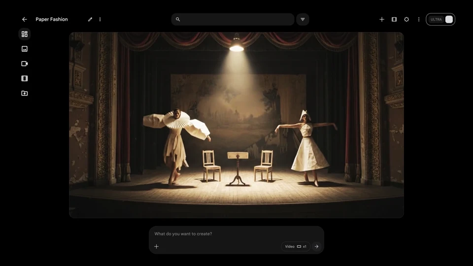 Official Google Flow Ingredients to Video demonstration